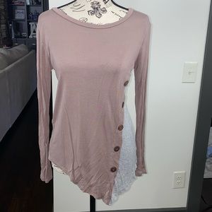Limelush Boutique Asymmetrical Blouse